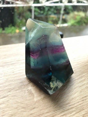 Rainbow Fluorite Slab