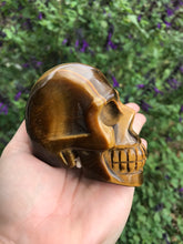 Load image into Gallery viewer, Tigers eye Skull