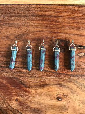 Ruby Zoisite DT Pendant