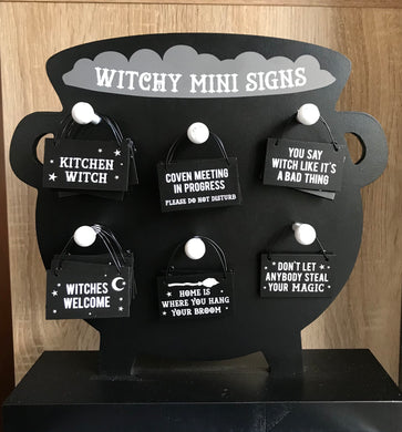 Witchy Mini Signs