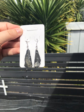 Raw Crystal Earrings (No Chain)