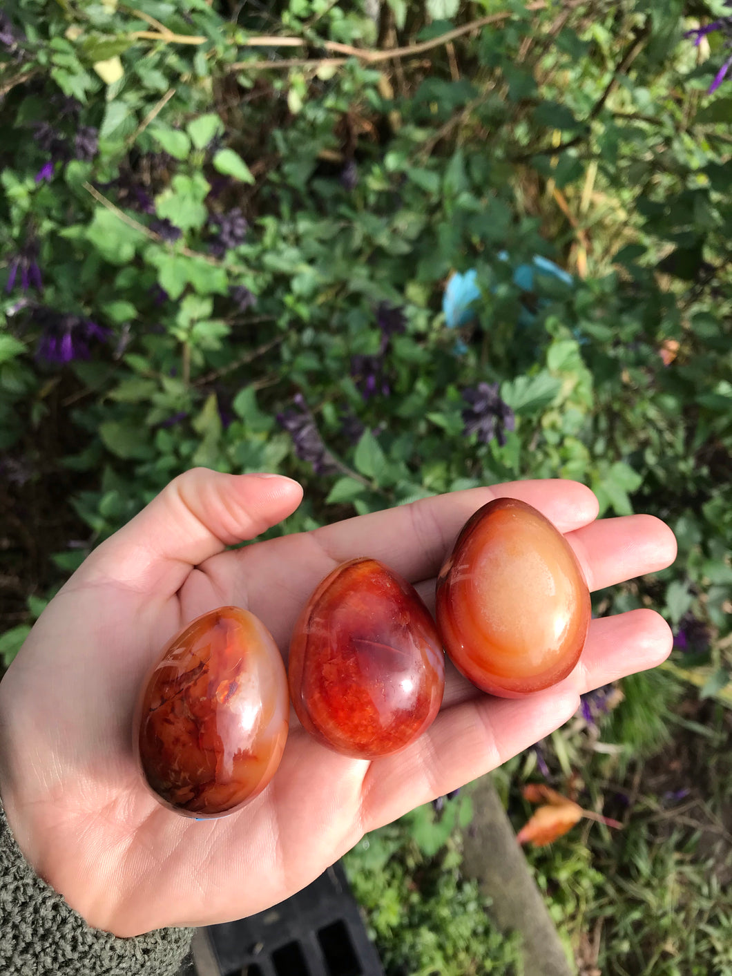 Carnelian Egg - $12