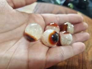 Carnelian Mini Spheres $5