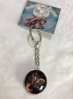 Hell rider key ring