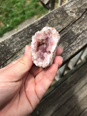Pink Amethyst Geode