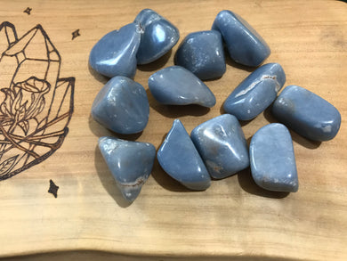Angelite Tumbles