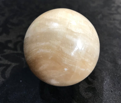 Honey calcite Sphere $27