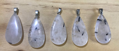 Tourmalated Quartz pendant