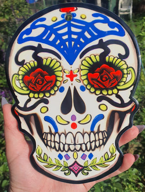 Ceramic Skull Decor