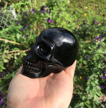 Load image into Gallery viewer, Black Obsidian Skull