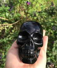 Load image into Gallery viewer, Black Obsidian Skull