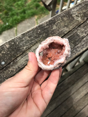 Pink Amethyst Geode