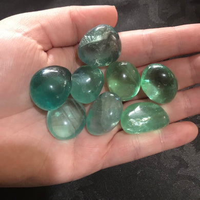 Green/Blue Fluorite Tumble