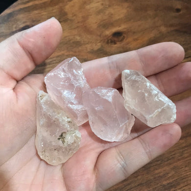 Raw Rose Quartz