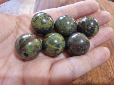 Bloodstone Mini Spheres $5