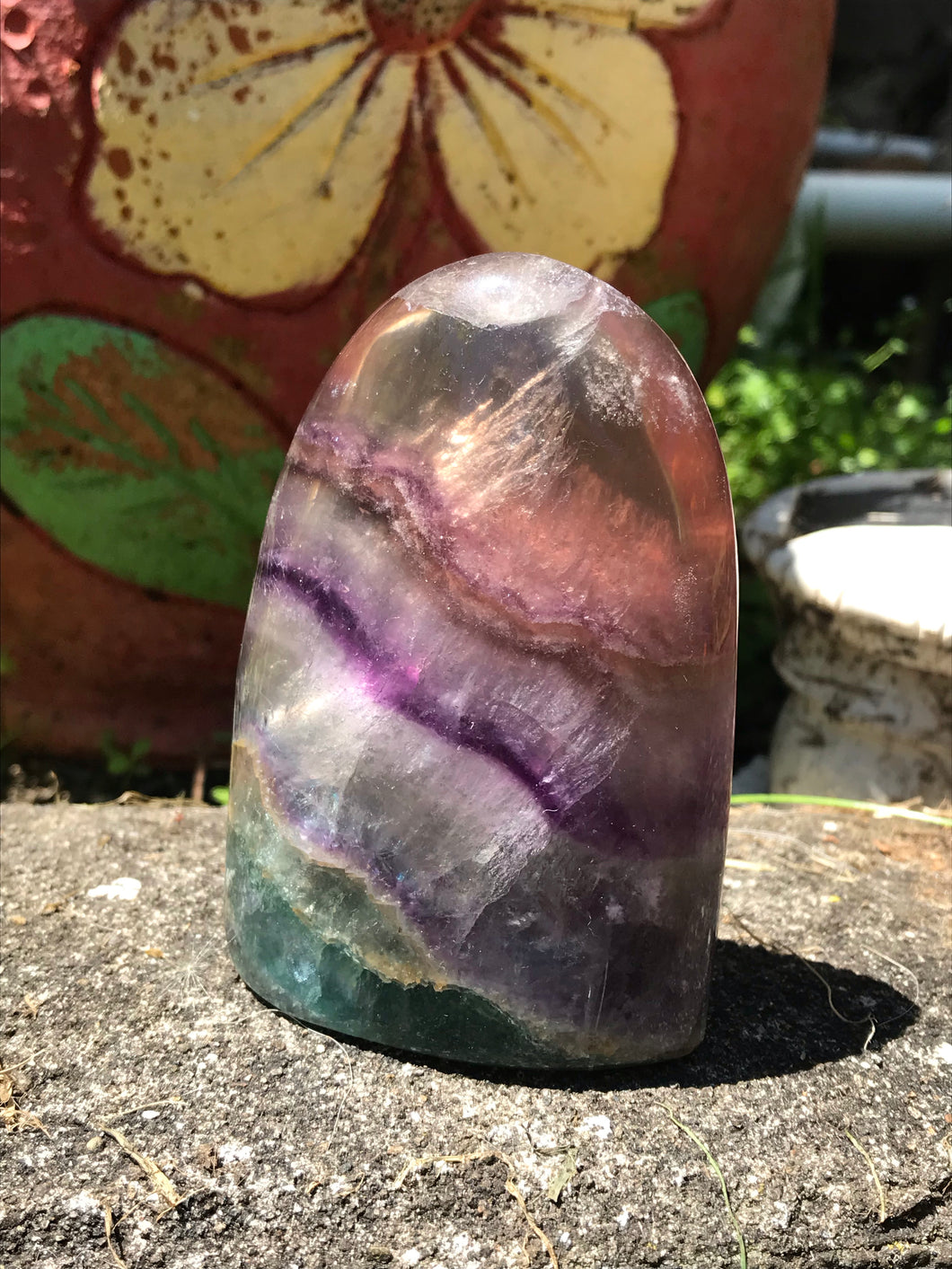 Rainbow Fluorite Freeform