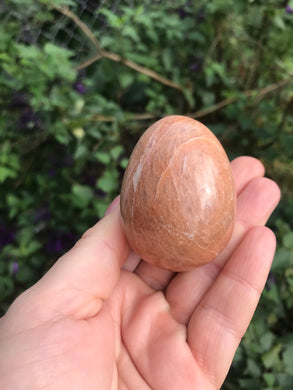 Peach Moonstone Egg #2