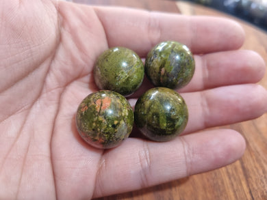 Unakite Mini Spheres $5