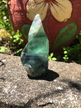 Load image into Gallery viewer, Rainbow fluorite Flame