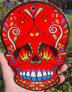 Ceramic Skull Decor