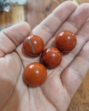 Red Jasper Mini Spheres $5