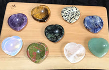 Load image into Gallery viewer, Heart Worry Stones
