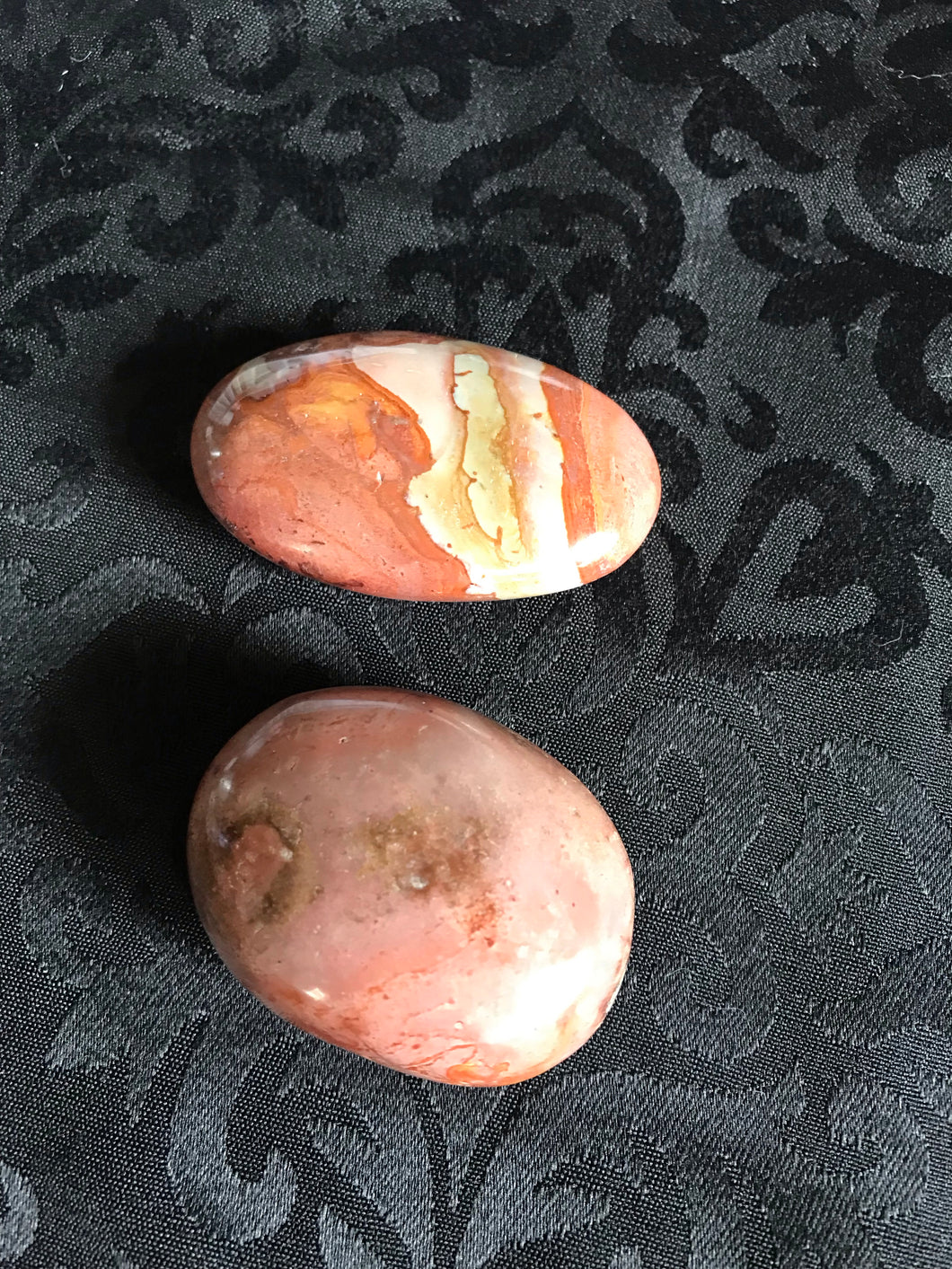 Polychrome Jasper Palm Stone