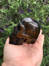 Load image into Gallery viewer, Tigers eye Skull