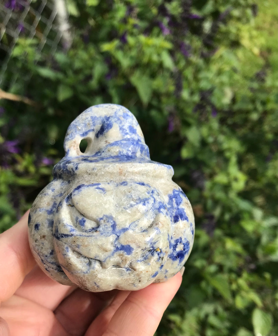 Sodalite Pumpkin