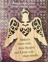 Load image into Gallery viewer, Angelic Blessings Wooden Hanging Ornaments - PerfectFor The Christmas Tree