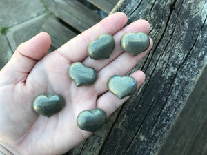 Fancy Mini Puff Hearts