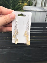 Load image into Gallery viewer, Polished Tumble Earrings - Triple Chain