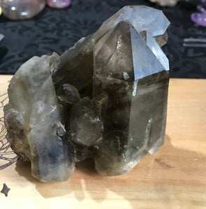 Smokey Quartz cluster