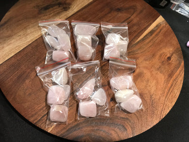 Rose Quartz Tumble Bag