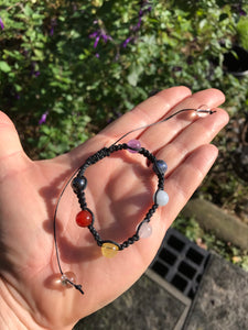 Chakra Macrame Bracelet